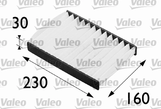 Salono filtras VALEO 698255