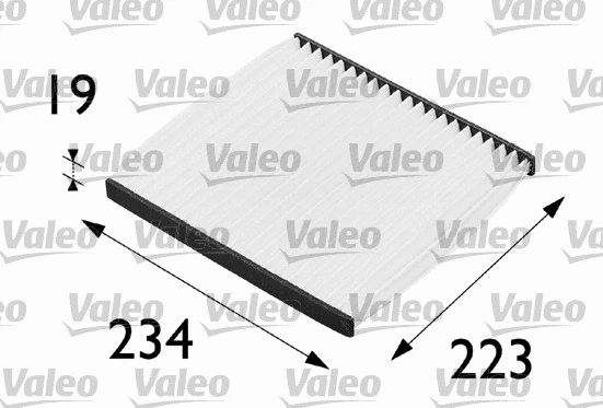 Salono filtras VALEO 698279