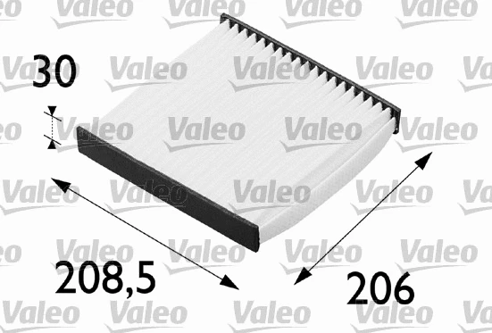 Salono filtras VALEO 698594