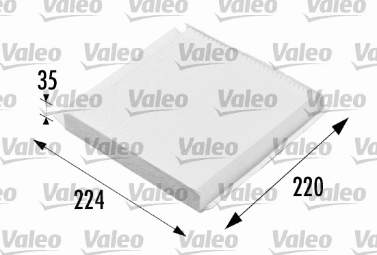 Salono filtras VALEO 698657