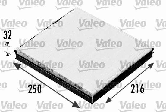 Salono filtras VALEO 698685