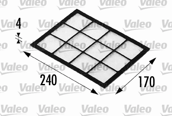Salono filtras VALEO 698690