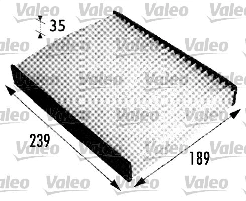 Salono filtras VALEO 698694