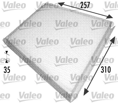 Salono filtras VALEO 698702