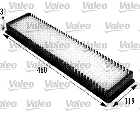 Salono filtras VALEO 698724