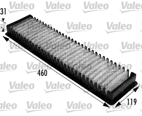 Salono filtras VALEO 698725
