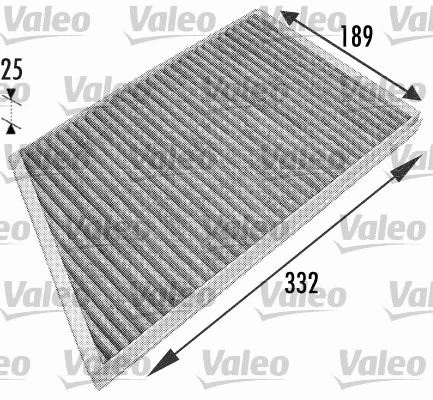 Salono filtras VALEO 698743