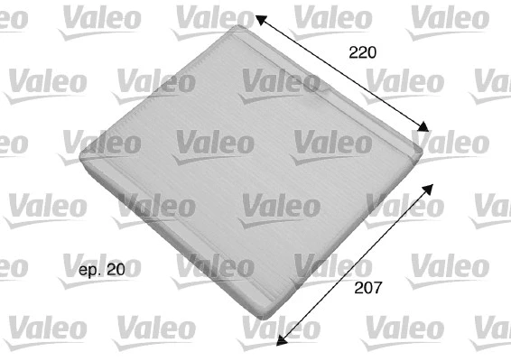 Salono filtras VALEO 698769