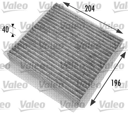Salono filtras VALEO 698774