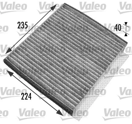 Salono filtras VALEO 698778