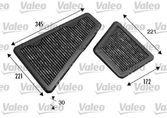 Salono filtras VALEO 698793