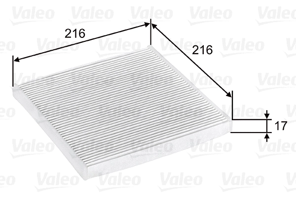 Salono filtras VALEO 698796