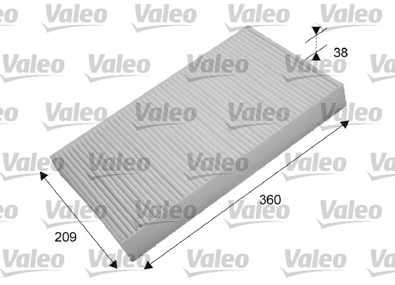 Salono filtras VALEO 698871