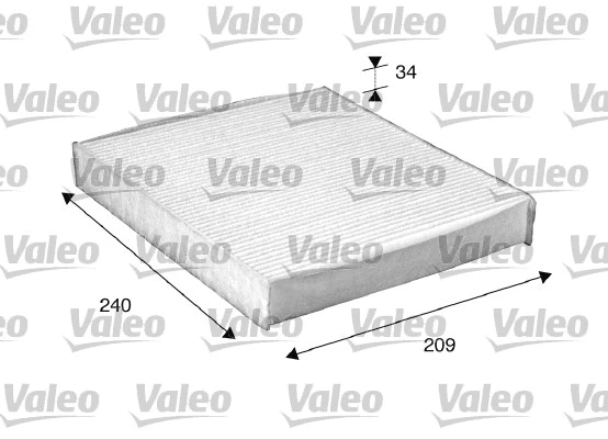 Salono filtras VALEO 698882