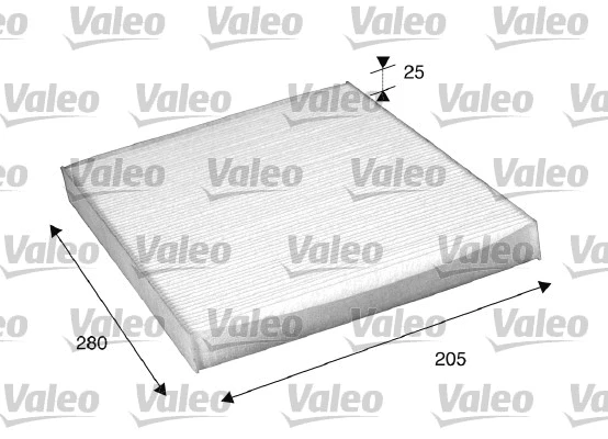 Salono filtras VALEO 698885