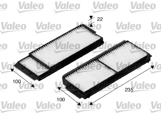 Salono filtras VALEO 698892