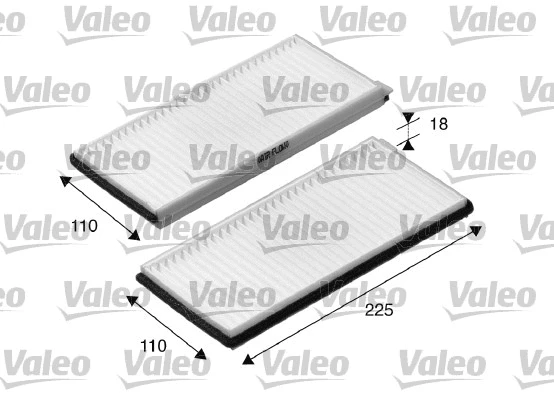 Salono filtras VALEO 698894