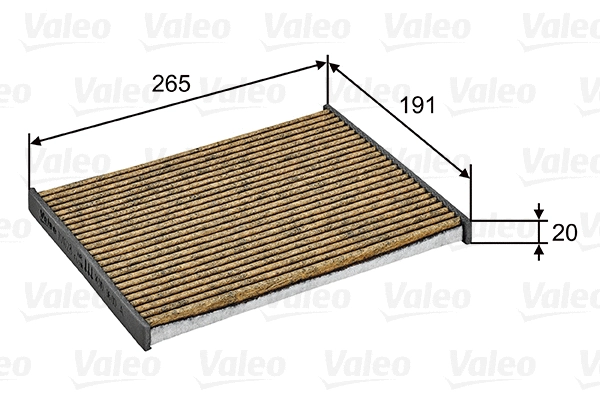 Salono filtras VALEO 701028