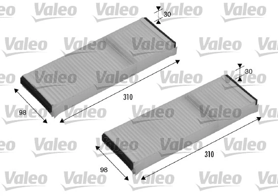Salono filtras VALEO 715500
