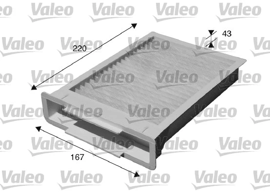 Salono filtras VALEO 715515