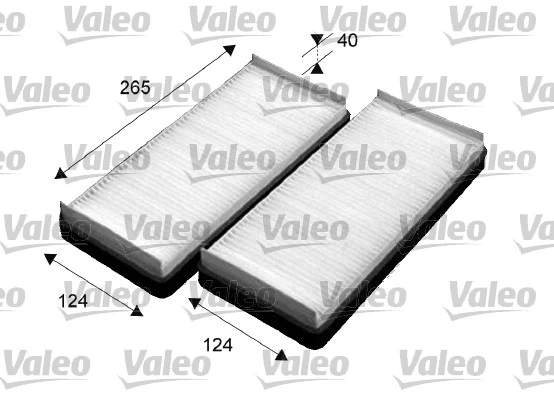 Salono filtras VALEO 715531