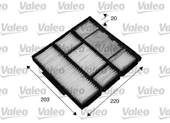 Salono filtras VALEO 715565