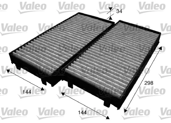 Salono filtras VALEO 715584
