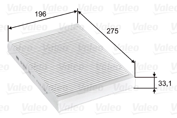 Salono filtras VALEO 715597