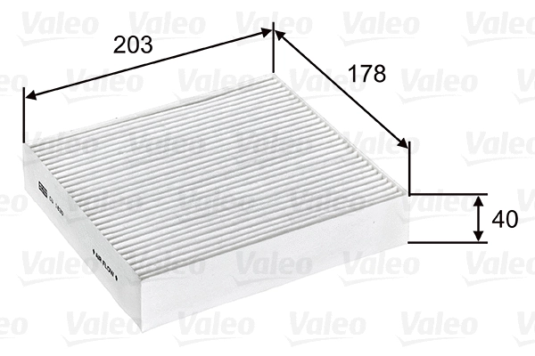 Salono filtras VALEO 715603