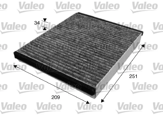 Salono filtras VALEO 715628