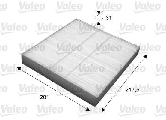 Salono filtras VALEO 715631