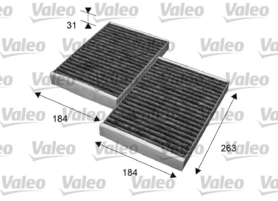 Salono filtras VALEO 715643