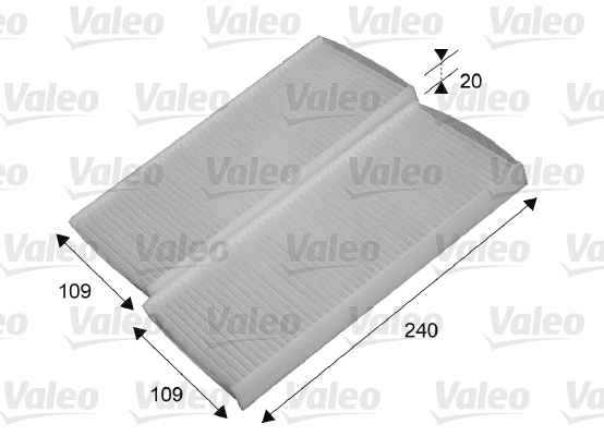 Salono filtras VALEO 715649
