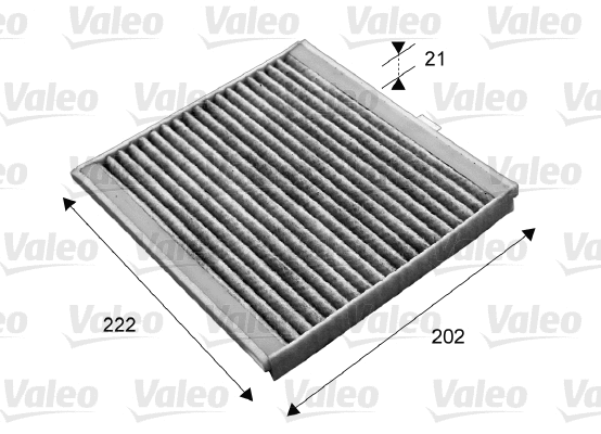 Salono filtras VALEO 715676