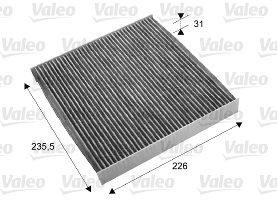 Salono filtras VALEO 715678
