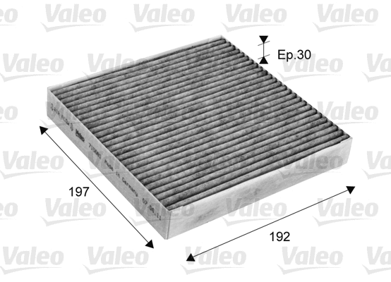 Salono filtras VALEO 715681