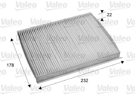 Salono filtras VALEO 715686
