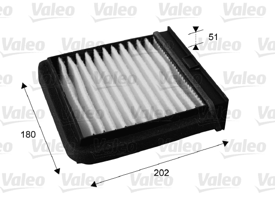 Salono filtras VALEO 715688