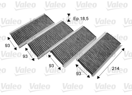 Salono filtras VALEO 715712