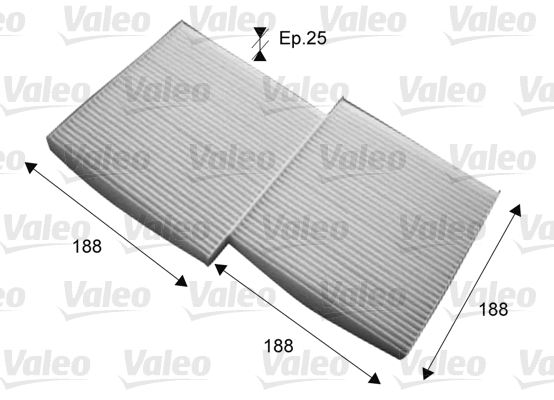 Salono filtras VALEO 715714