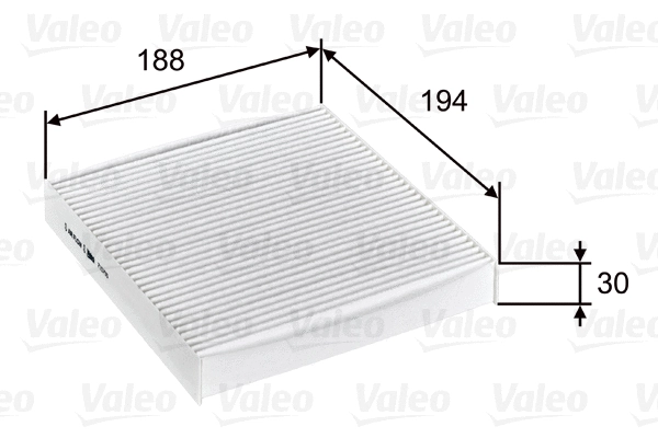 Salono filtras VALEO 715755