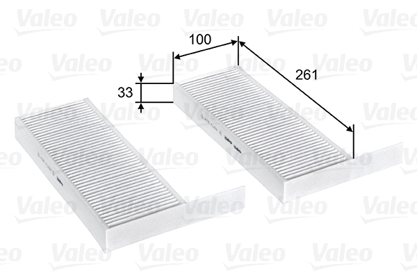 Salono filtras VALEO 715808