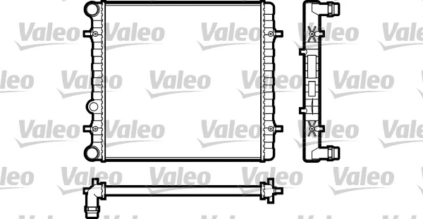 Variklio aušinimo radiatorius VALEO 731606