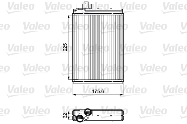 Salono radiatorius VALEO 811507