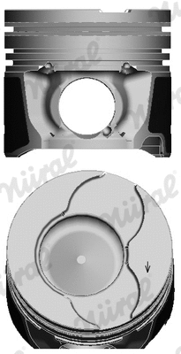 Stūmoklis NÜRAL 87-135307-00