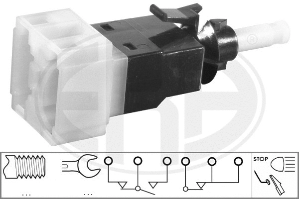 Stabdžių žibinto jungiklis ERA 330532