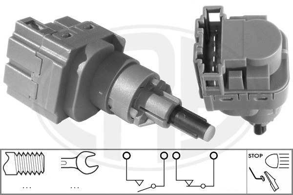 Stabdžių žibinto jungiklis ERA 330544