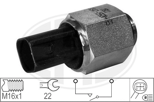 Atbulinės eigos žibinto jungiklis ERA 330593