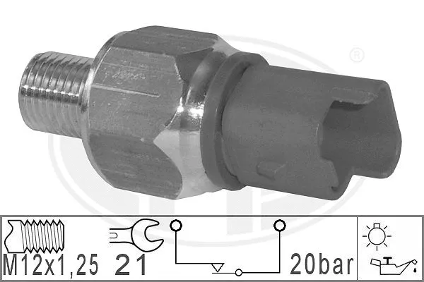 Alyvos slėgio jungiklis ERA 330801