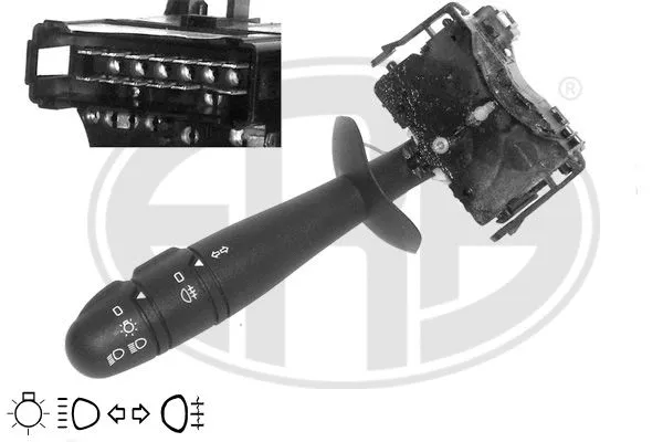 Vairo kolonėlės jungiklis ERA 440524